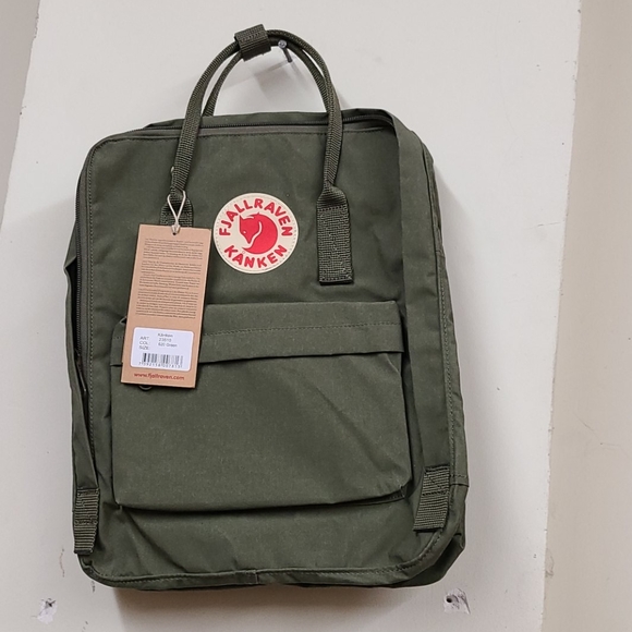 Fjallraven Kanken Backpack Green - Picture 1 of 8